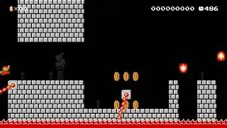 SMB   5-4 Super Mario Maker 2 Level Code: 8TN-CMN-KBG