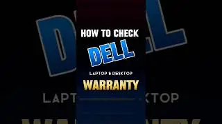 Dell Warranty Check #dell #tipsandtricks