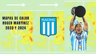 🔥As&iacute; jug&oacute; Roger Martinez en Racing 2023 y 2024 