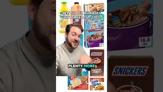 New snack releases for September - 9.1.25 #snacks #food #cereal #groceryshopping