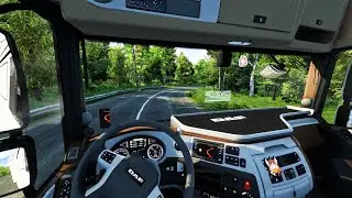 Scenic Drive to Moldova | DAF XF 480hp | ETS2 1.43 Gameplay |