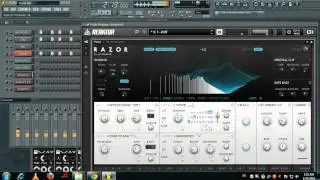 Kill The Noise and Skrillex Growl Style On Razor (Reaktor 5)