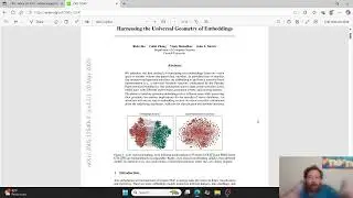 Harnessing the Universal Geometry of Embeddings: Cornell University