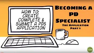 Becoming a PD Specialist- The Application Part 1
