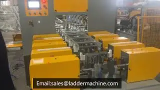 ladder Inside swaged rung insertion into stiles (left & right) and outer swaging/riveting machine