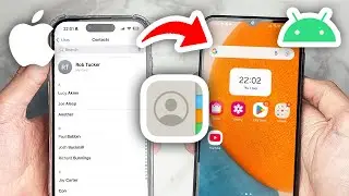 How To Transfer Contacts From iPhone To Android - Step By Step