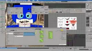 Softimage 2017 Mouth Setup ICE Rig