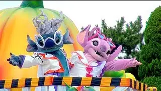 [Stitch and Angel] Happy Halloween Harvest parade 2013 (Tokyo Disneyland)