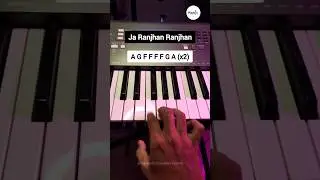 Ja Raanjhan Raanjhan Piano Tutorial #raanjhan #dopatti #piano #pianotutorial