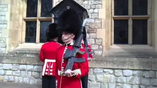 Guards at the Tower of London..