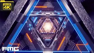 4K Video | cyber prism #59 | No Copyright Loop Video | No Copyright Stock Video