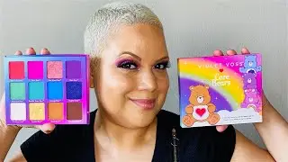 Violet Voss Care Bears Eyeshadow Palette Tutorial