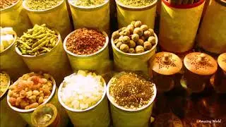 Dubai Spice Souk/Traditional Market (With Spices, Herbs, Incense, Traditional Medicinal products)