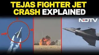 NDTV 24x7 LIVE: IAF Tejas Fighter Jet Crashes at Dubai Airshow 2025 | Indian Fighter Jet Crash