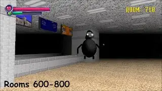 Baldi's Basics In 1000 Rooms (Spooky's Jump Scare Mansion Mod) V.3 | Rooms 600-800