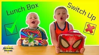 THE LUNCH BOX SWITCH UP Challenge With The Dream Team Stearmans Toy Review
