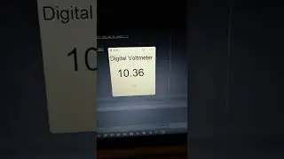 Voltmeter in python