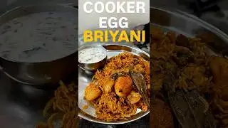 Cooker Egg Biryani | Easy One-Pot Recipe. #egg  #eggbriyani