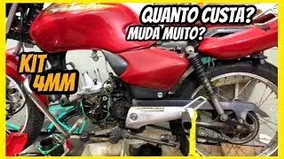TUDO SOBRE O KIT 4MM - CG Vareta - HONDA CG Titan 125 ES 2002 🚀
