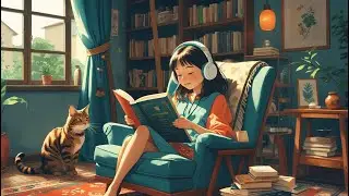 Study & Read with Soft Piano | Relaxing & Calm Background Music for Focus ☕🌿💤🎧📚✨