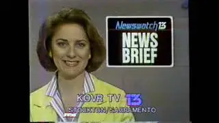 5/3/1984 KOVR Channel 13 Newswatch 13 Teases and News Promo Sacramento California