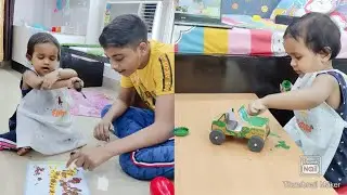 Flintoclass @home for 1.5 year to 2.5 years old | Day 10 of animal Safari | Kia@19 months 🤩😍