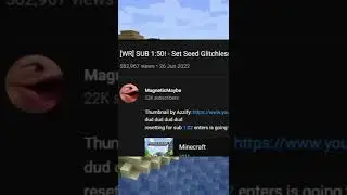 Best SpeedRun Seed in Minecraft 1.19 #shorts #trending
