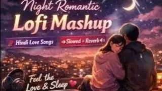 Night Romantic Lofi Mashup 🌙🥀 | Hindi Lofi | Slowed Reverb | Love & Sleep | VR Sonic Beats 🎧💖