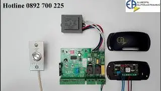 C&acirc;blage d'un contact sec sur les cartes EA244 EA263 EA273 EA1M EA2M