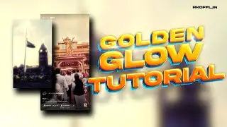 Golden Glow Effect | Instagram Trending Reels Tutorial | Rkoffl.