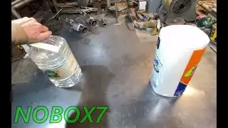 Tankless Mill Scale removal method for large parts