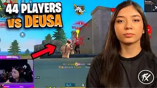 44 PLAYERS DO CHAT vs DEUSA NO FREE FIRE!