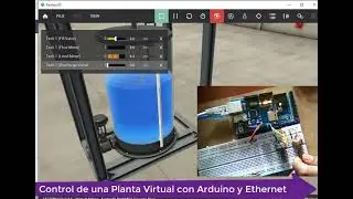 Factory io, Arduino Ethernet y Cayenne