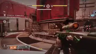 Destiny 2 Gambit Prime Jumping sniper headshot on invader
