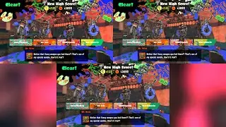 Splatoon 3 - Grand Festival Big Run 3-Player Splitscreen Matches