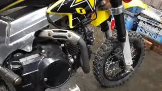 BES125 キットバイク 始動確認動画