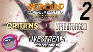 More Spiritforged gameplay - with real cards! | Livestream | Riftbound