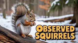 Squirrel Appreciation Day Highlights from Trail Cam Footage