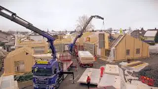 Elementleveranse fra Optimera: Barnehage montert p&aring; 5 dager