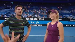 Team Great Britain on-court interview (RR) | Mastercard Hopman Cup 2019