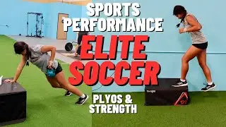 Elite Soccer Player Sports Performance Training | Jump Training For Elite Soccer Players
