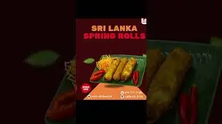 These Sri Lankan Spring Rolls are packed with flavour, perfectly fried, and served hot