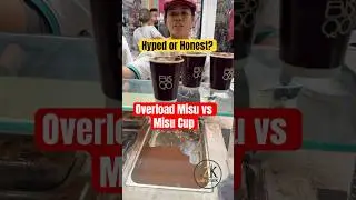 Overload Misu or Misu Cup?| Global Village Food Review #food #dubai #turkishfood #travel