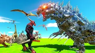 ГОДЗИЛЛА сражается с КАЖДЫМ отрядом — Animal Revolt Battle Simulator