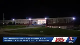 2 Mass. teachers placed on leave for social media posts about Charlie Kirk's death