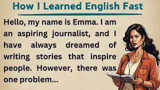How I Learned English Fast: Real-Life Practice Tips | Learn English Through Story