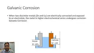 Corrosion Part-III (Galvanic and Concentration Cell Corrosion)