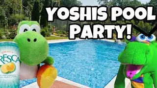 Plush Brothers Movie: Yoshis pool party!