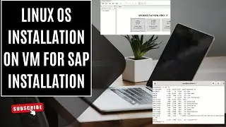 Linux OS installation on Virtual Machine for SAPHANA, S4HANA #Vmaware, #sapbasis #saphanatraining