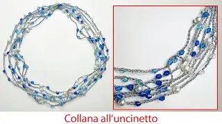 Collana numero 27 all'uncinetto